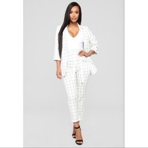 NWT Fashion Nova Blazer Set - BLAZER & PANTS